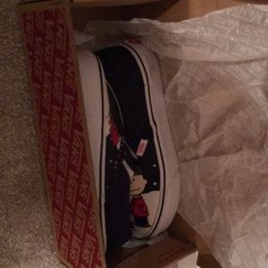 Charlie tree peanut vans collab slip ons
